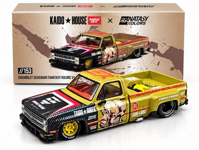 Kaido House KHMG153 Chevrolet Silverado “Sumatran Rhino” KAIDO x MIZU Diecast Kaido House KHMG153 Chevrolet Silverado “Sumatran Rhino” KAIDO x MIZU Diecast