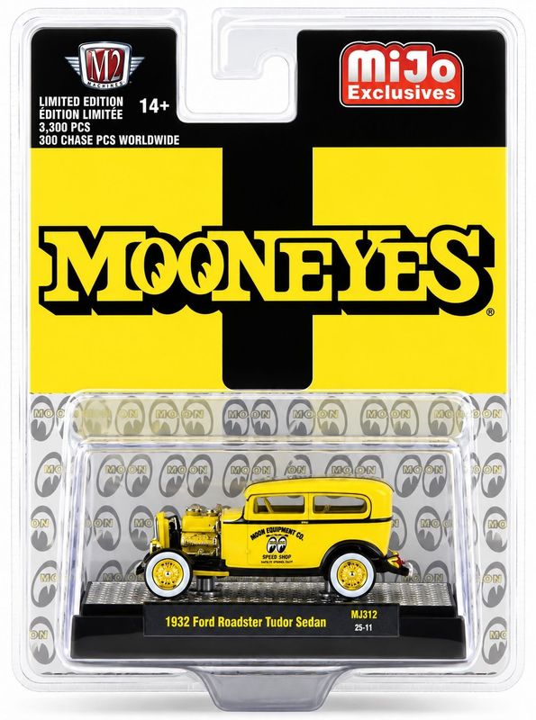 M2 Machines MJS57 1932 Ford Roadster Tudor Sedan Mooneyes CHASE