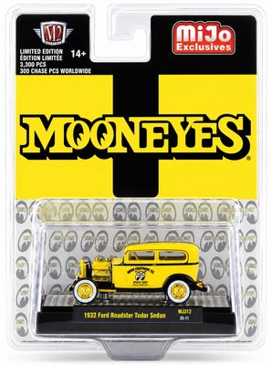 M2 Machines MJS57 1932 Ford Roadster Tudor Sedan Mooneyes CHASE
