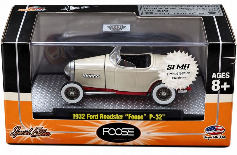 M2 Machines 2013 SEMA Exclusive 1932 Ford Roadster "Foose" P-32