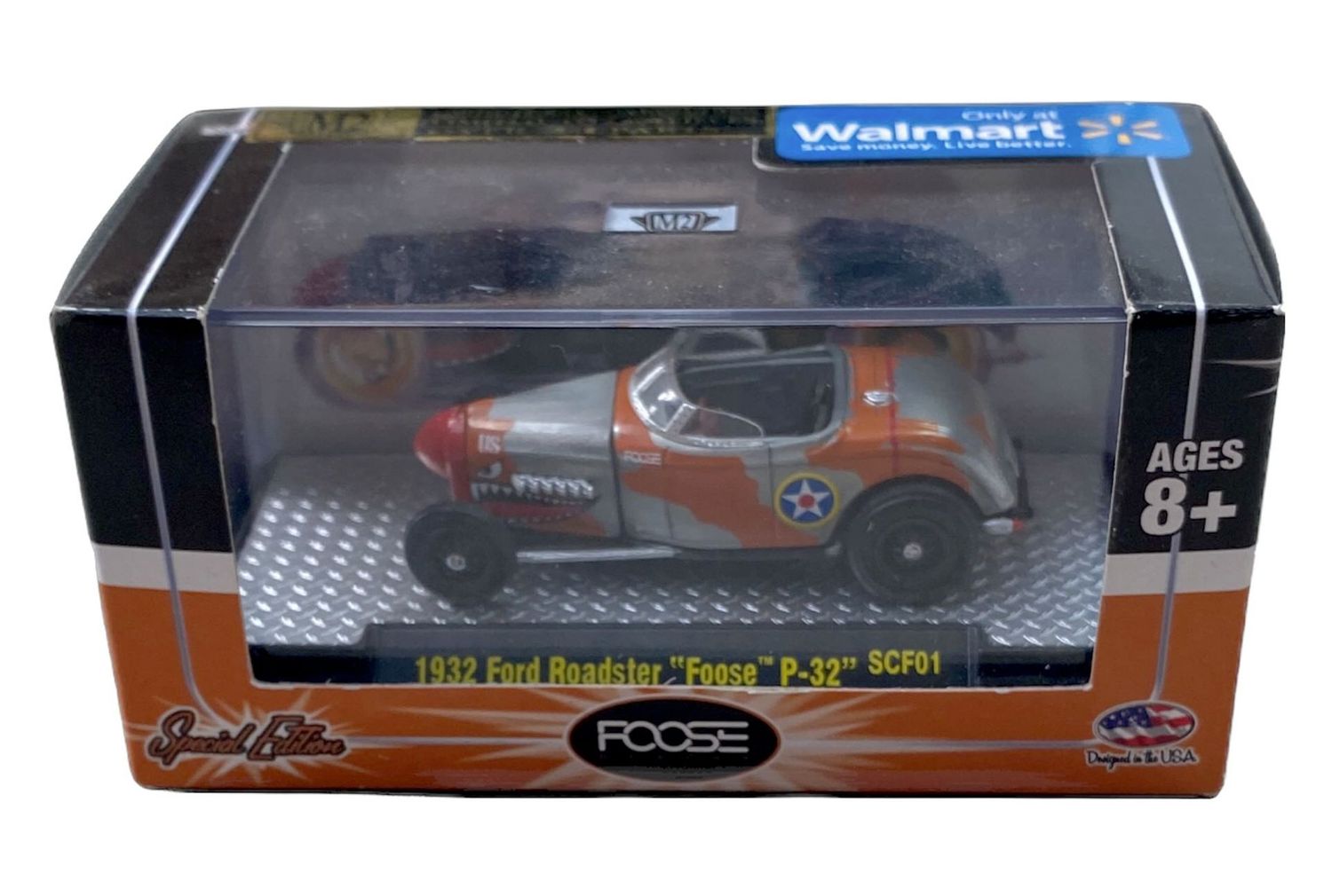 M2 Machines Foose 1932 Ford Roadster P-32 SCF01 Walmart Exclusive Special Edition diecast in original display box