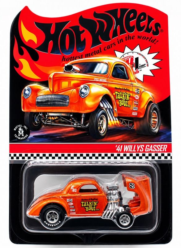 Hot Wheels RLC '41 Willys Gasser Talkin' Bout