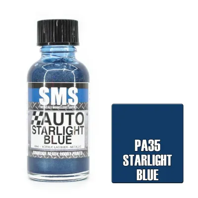 SMS Auto Colour Series PA35 Starlight Blue 30ml SMS Auto Colour Series PA35 Starlight Blue 30ml