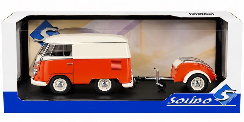 Solido 1/18 1950 Volkswagen Kool Kombi Orange & White