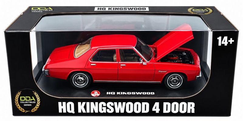 DDA324 1/24 Red Holden HQ Holden Kingswood 4 Door