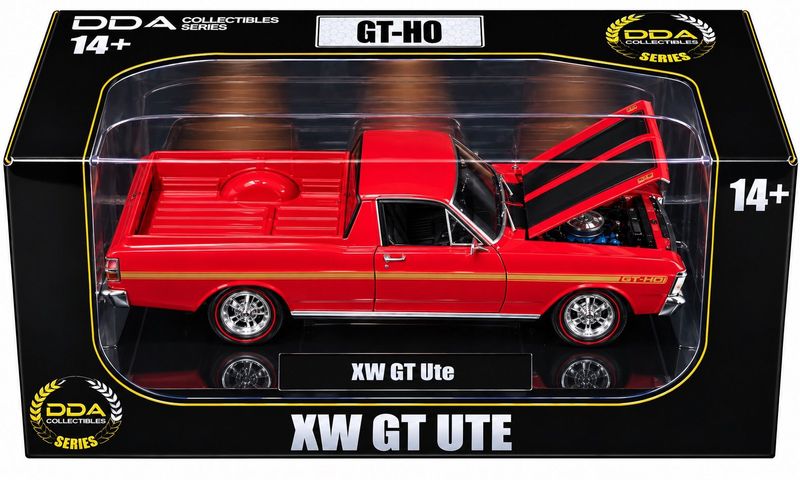 DDA2489 1/24 Red 1970 XW GTHO Ford Falcon Ute 351