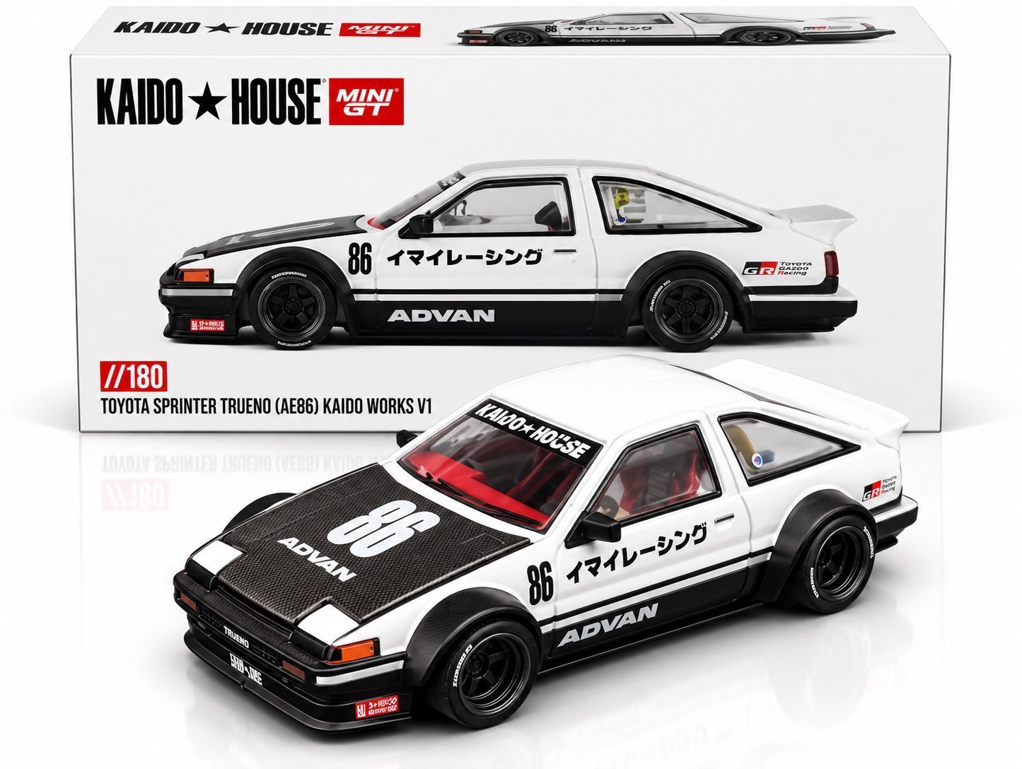 Kaido House KHMG180 Toyota AE86 Sprinter Trueno Kaido Street V1 Kaido House KHMG180 Toyota AE86 Sprinter Trueno Kaido Street V1