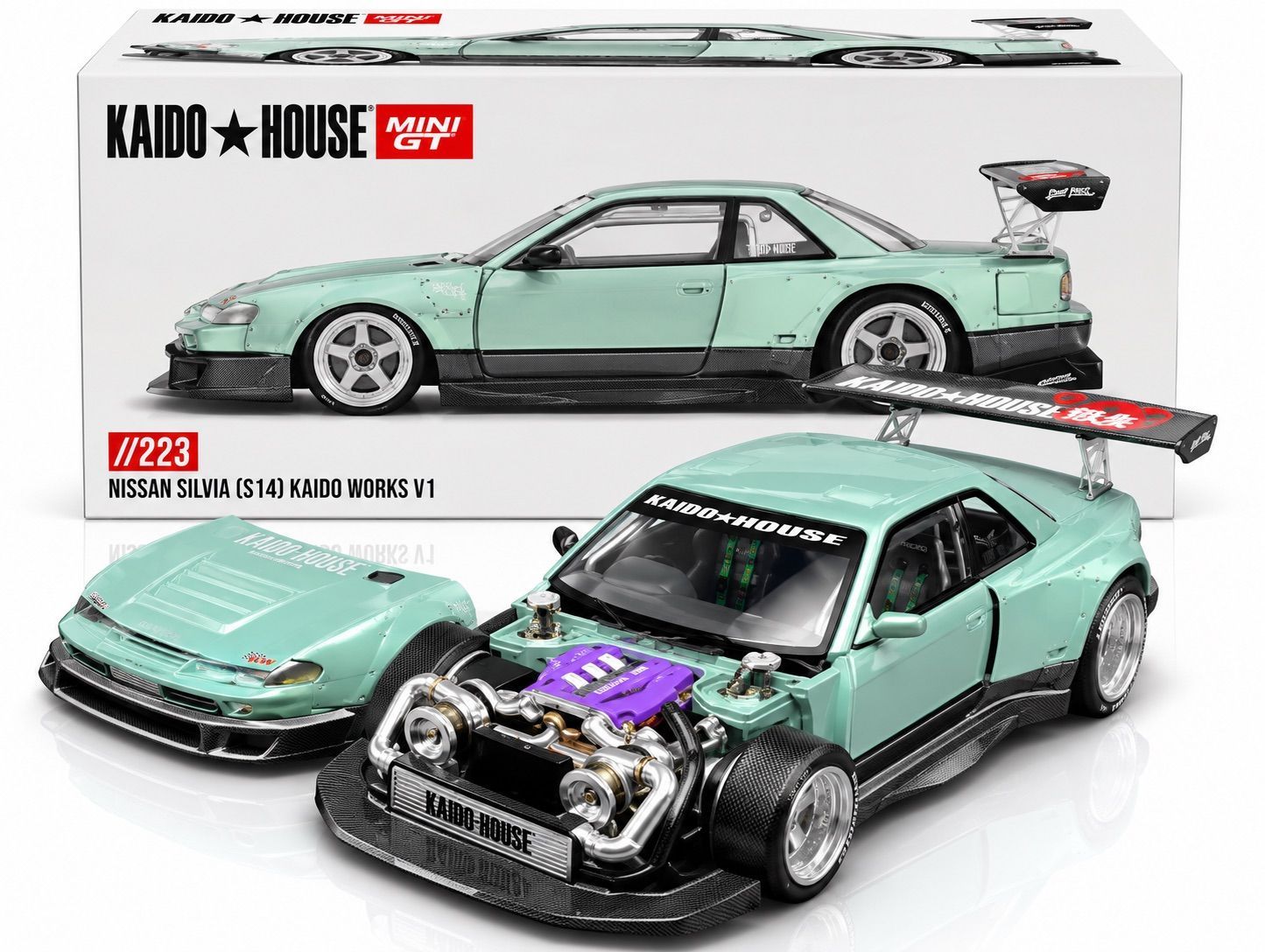Kaido House KHMG232 Nissan Silvia S13-R KAIDO WORKS V1 Kaido House KHMG232 Nissan Silvia S13-R KAIDO WORKS V1