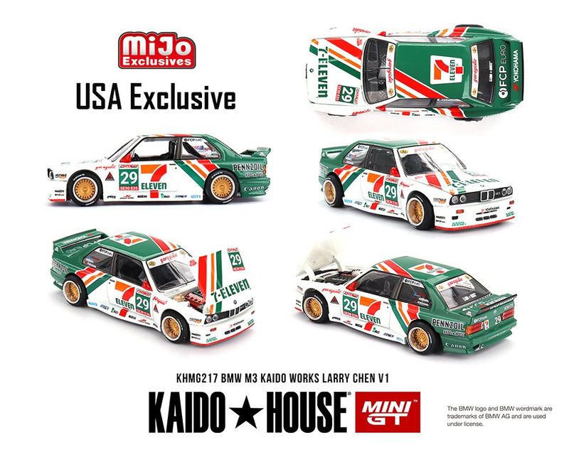 Kaido House KHMG217 BMW M3 KAIDO WORKS  LARRY CHEN V1 USA Exclusive