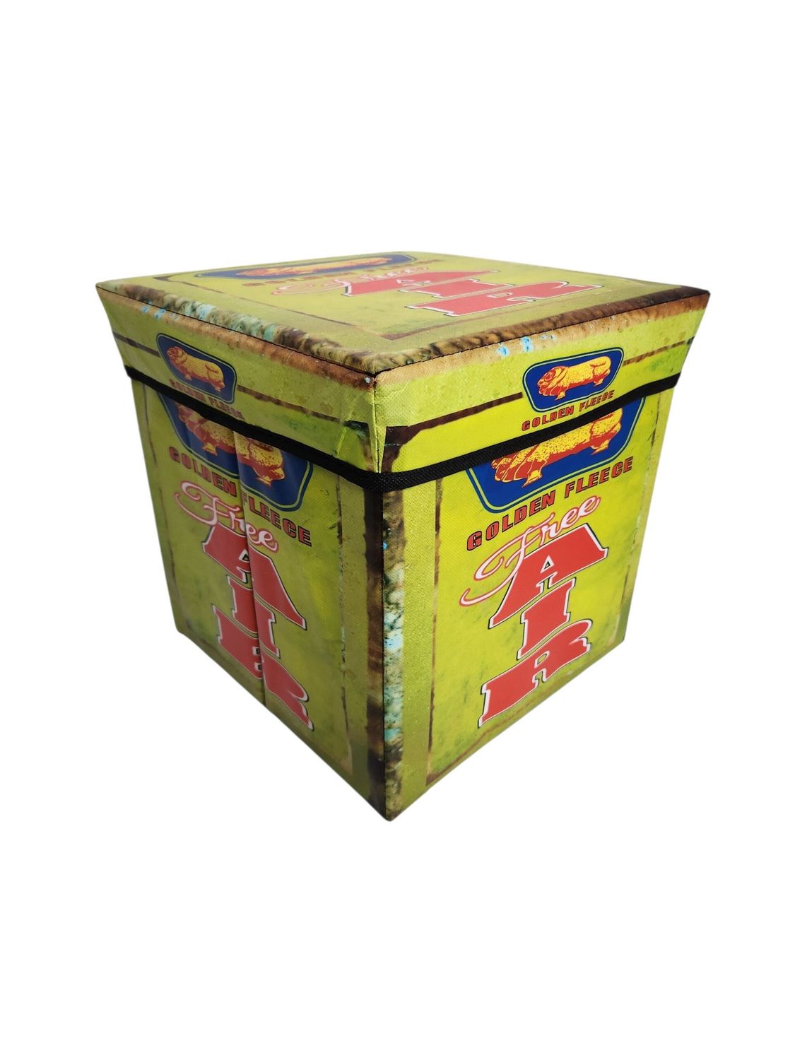 Golden Fleece Foldable Storage Cube Box Golden Fleece Foldable Storage Cube Box