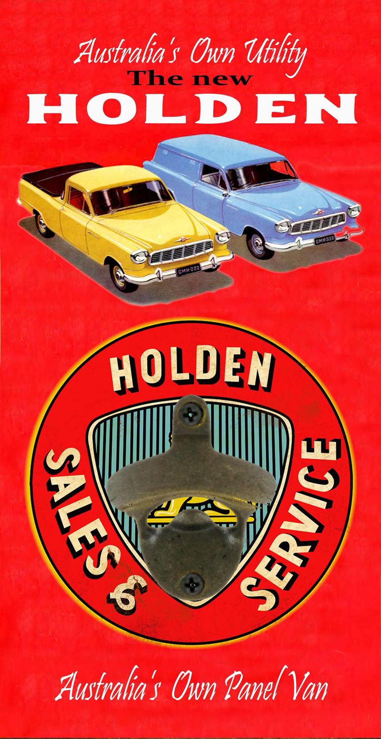 The New Holden Wall Mounted Bottle Opener