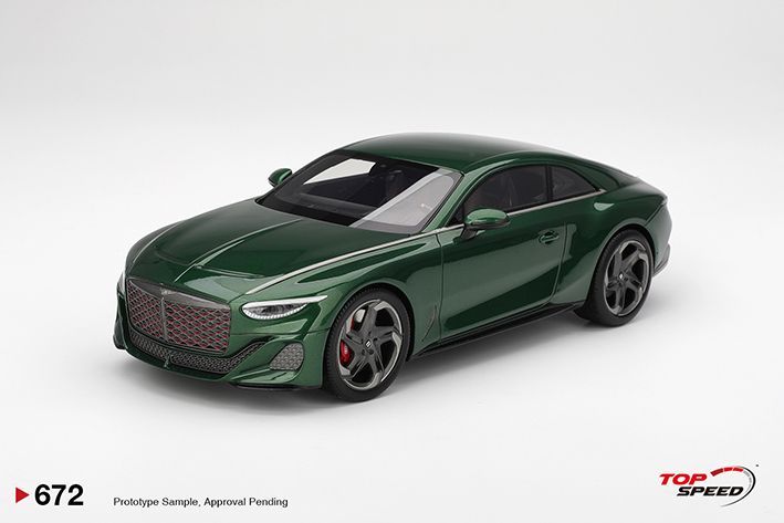 Topspeed 1/18 Bentley Batur Scarab Green Topspeed 1/18 Bentley Batur Scarab Green