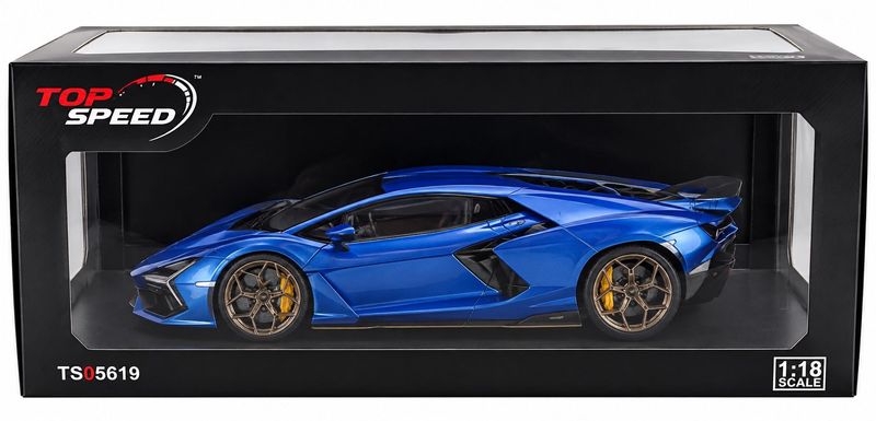 Topspeed 1/18 Lamborghini Revuelto Blu Eleos Topspeed 1/18 Lamborghini Revuelto Blu Eleos