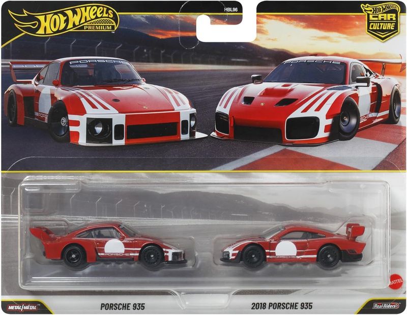 Hot Wheels Premium 2-Pack Porsche 935 / 2018 Porsche 935