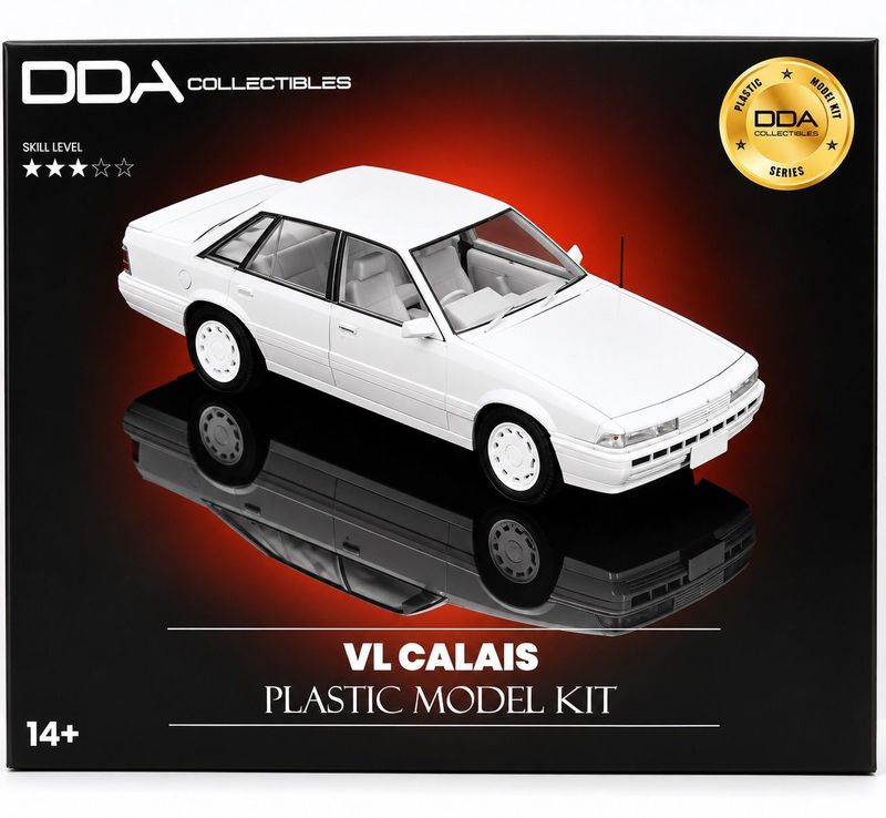 DDA707K 1/24 Plastic Model Kit Holden VL Calais