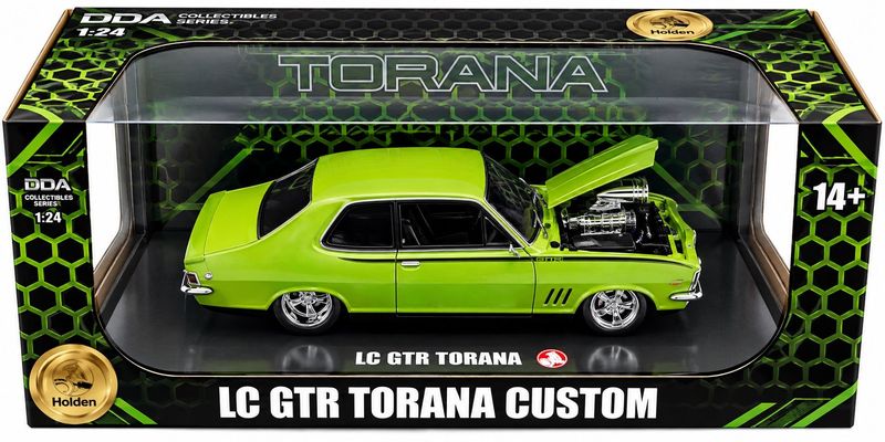 DDA624 1/24 Lime Holden LC GTR Torana Supercharged