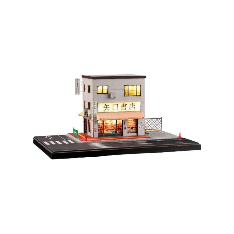 Corner Inn Scene (Large) Miniature Scene  1/64 Diorama