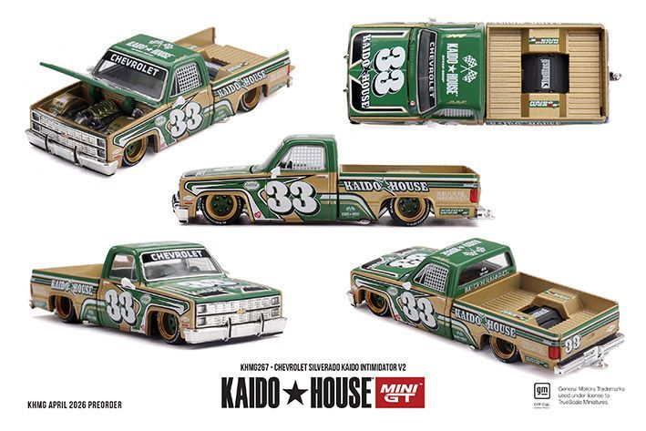(Preorder) Kaido House KHMG267 Chevrolet Silverado KAIDO Intimidator V2 (Preorder) Kaido House KHMG267 Chevrolet Silverado KAIDO Intimidator V2