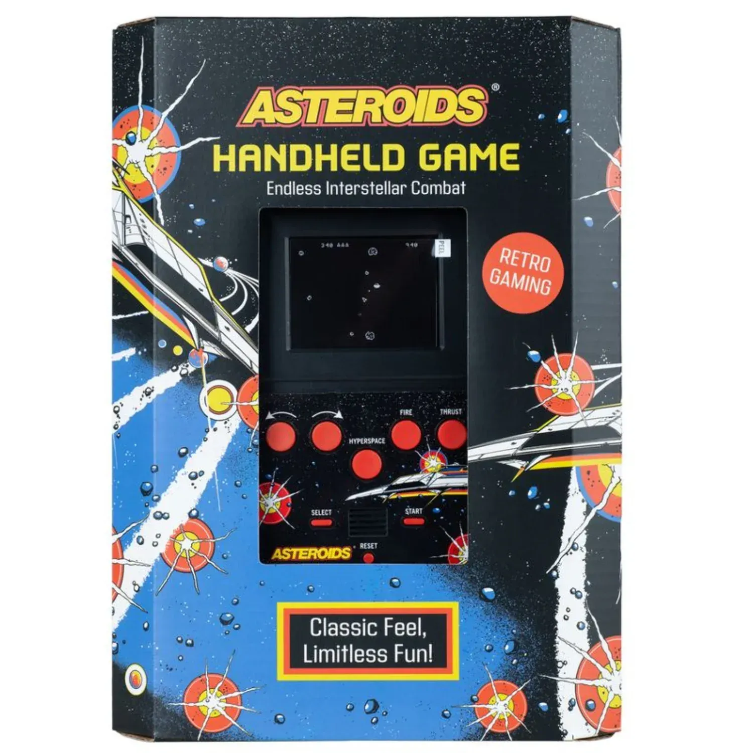 Fizz Creations - Asteroids Handheld Colour Game