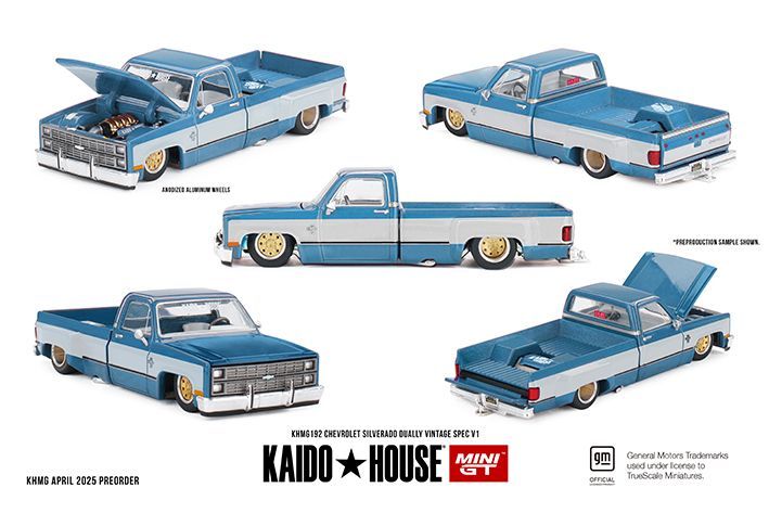 Kaido House KHMG192 Chevrolet Silverado Dually Vintage Spec V1