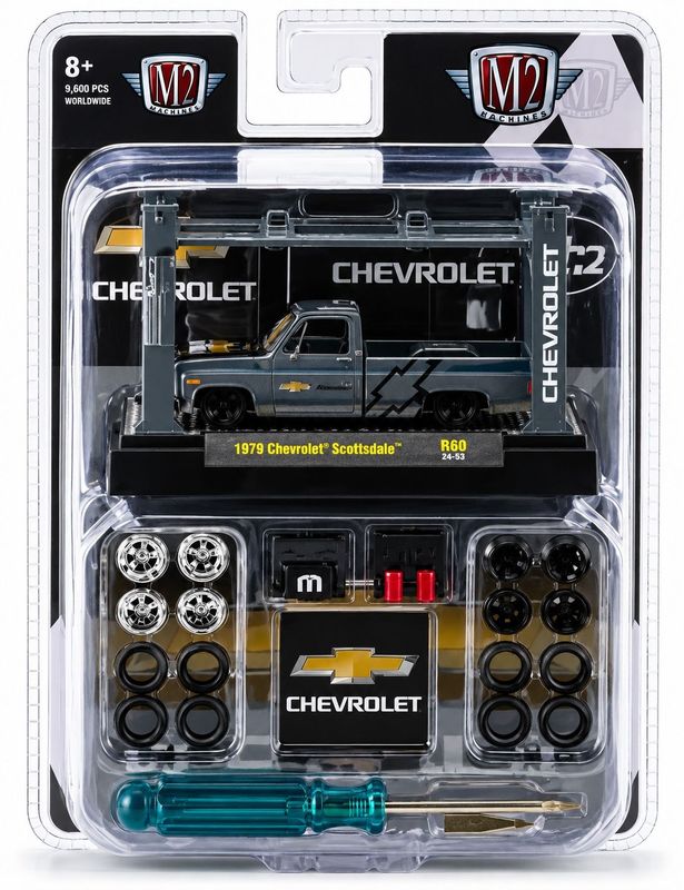 M2 Machines Model-Kit R40 1979 Chevrolet Scottsdale
