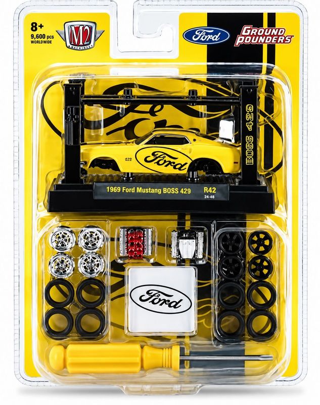 M2 Machines Model-Kit R42 1969 Ford Mustang BOSS 429