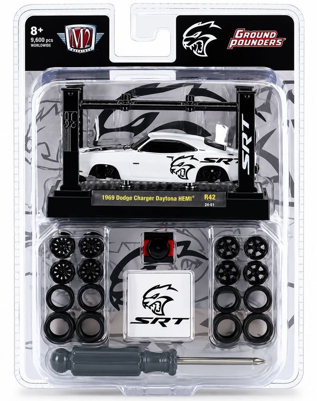 M2 Machines Model-Kit R42 1969 Dodge Charger Daytona HEMI