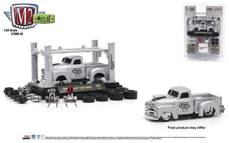 M2 Machines Model-Kit R42 1953 Chevrolet 3100 Truck M2 Machines Model-Kit R42 1953 Chevrolet 3100 Truck