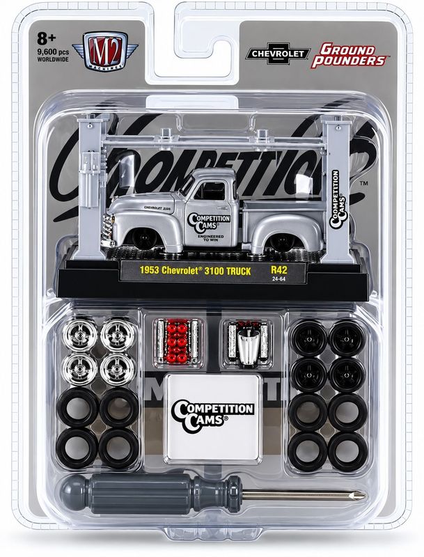 M2 Machines Model-Kit R42 1953 Chevrolet 3100 Truck
