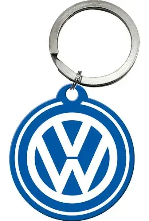 Nostalgic-Art Keyring Round Volkswagen Logo
