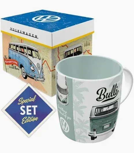 Nostalgic-Art Ceramic Mug & Gift Box Volkswagen Good Things are Ahead of You