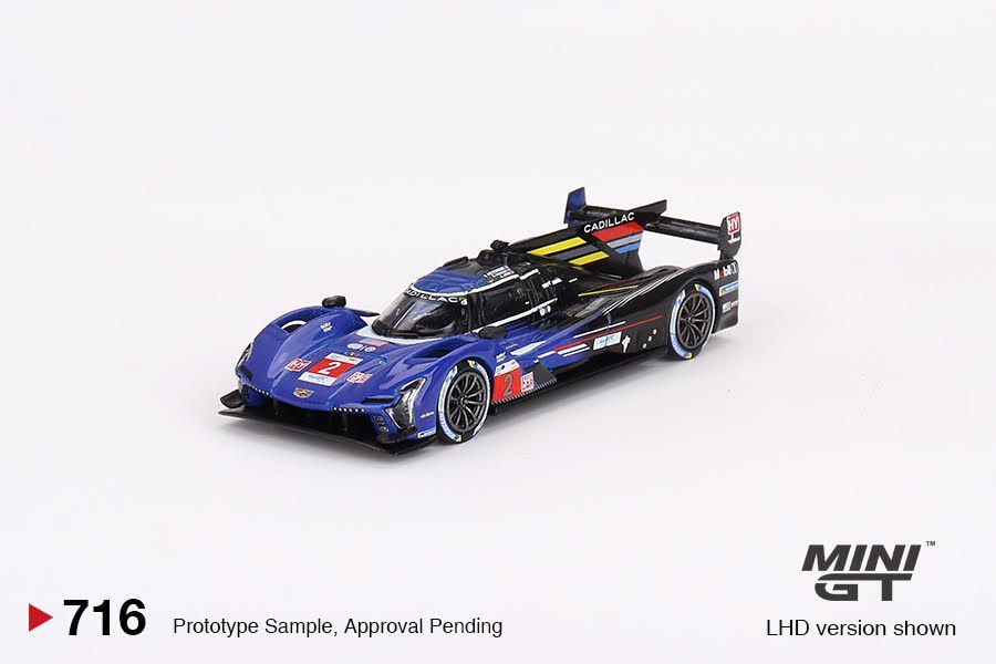 Mini GT Cadillac V-Series.R #2 Cadillac Racing 2023 Le Mans 24 Hrs 3rd Place