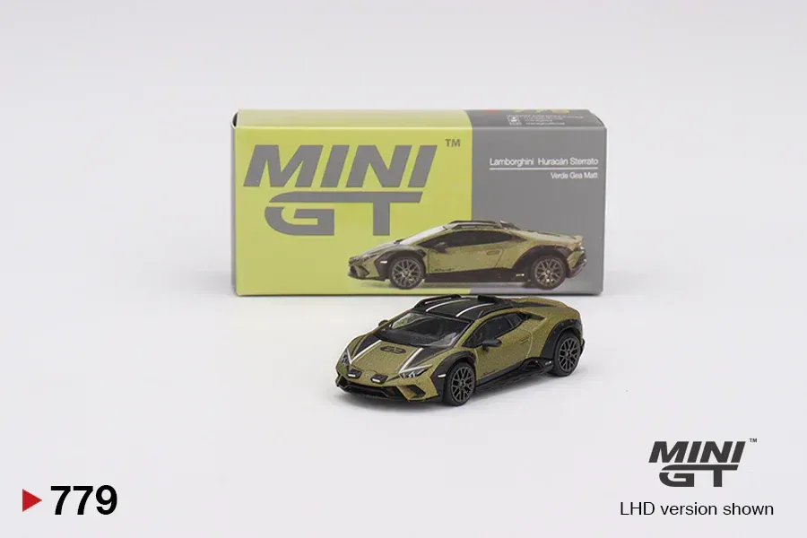 Mini GT Lamborghini Huracán Sterrato Verde Gea Matt