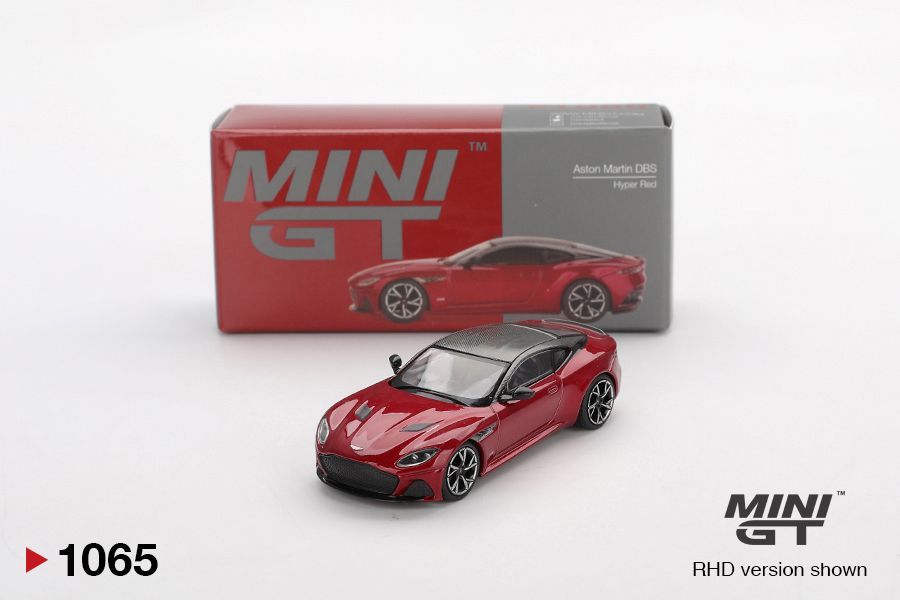Mini GT Aston Martin DBS Hyper Red