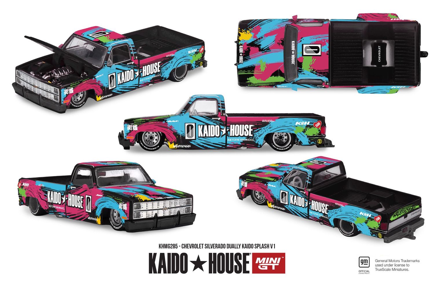 (Preorder) Kaido House KHMG285 Chevrolet Silverado Dually Kaido Splash V1 (Preorder) Kaido House KHMG285 Chevrolet Silverado Dually Kaido Splash V1