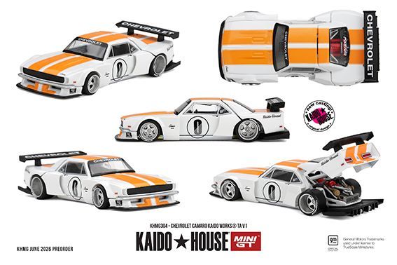 (Preorder) Kaido House KHMG304 Chevrolet Camaro KAIDO WORKS TA V1 (Preorder) Kaido House KHMG304 Chevrolet Camaro KAIDO WORKS TA V1