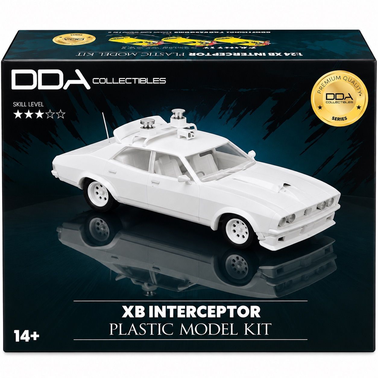 DDA913K 1/24 Plastic Model Kit XB Pursuit Ford Falcon