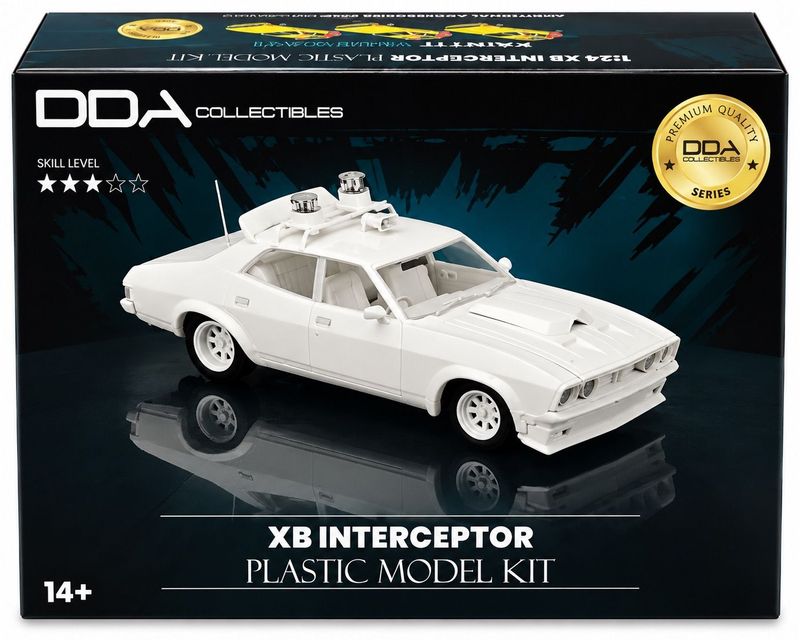 DDA911K 1/24 Plastic Model Kit XB V8 Interceptor Ford Falcon