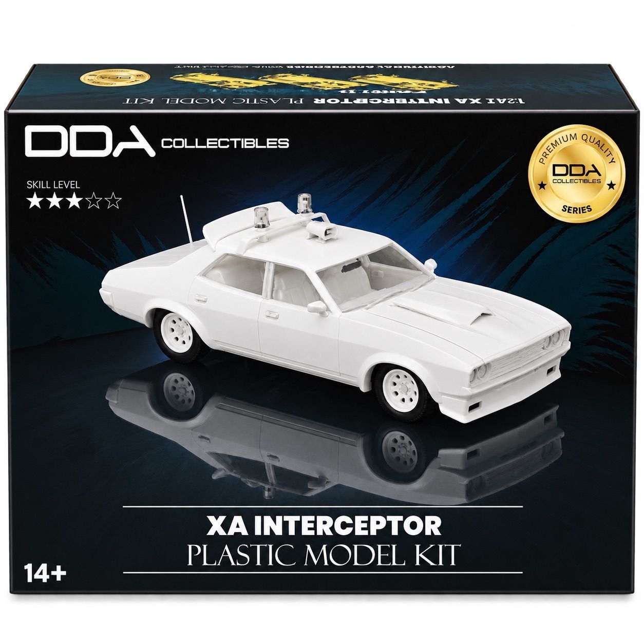 DDA912K 1/24 Plastic Model Kit XA Interceptor Ford Falcon DDA912K 1/24 Plastic Model Kit XA Interceptor Ford Falcon