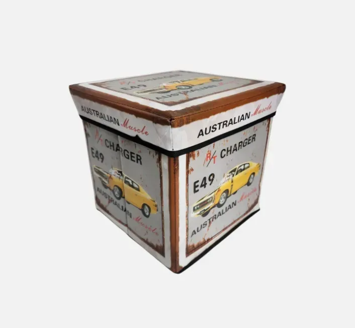 Valiant E49 Charger R/T Foldable Storage Cube Box Valiant E49 Charger R/T Foldable Storage Cube Box