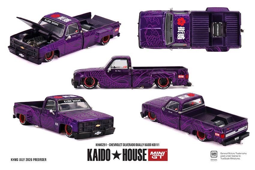 Kaido House KHMG291 Chevrolet Silverado Dually KAIDO Koi V1 Kaido House KHMG291 Chevrolet Silverado Dually KAIDO Koi V1