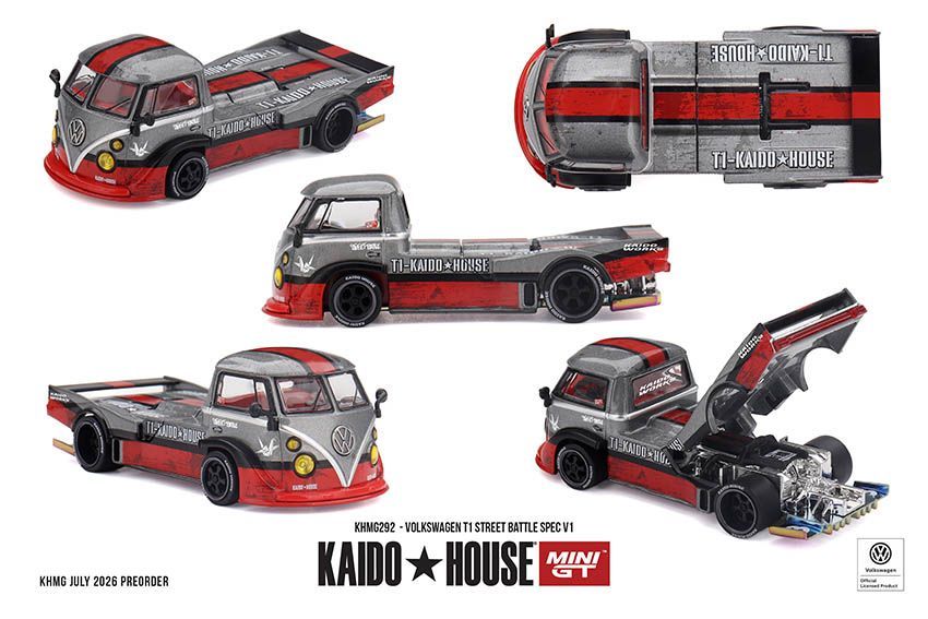 Kaido House KHMG292 Volkswagen T1 Street Battle Spec V1 Kaido House KHMG292 Volkswagen T1 Street Battle Spec V1
