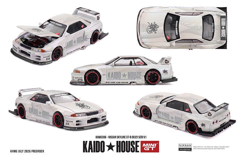 Kaido House KHMG306 Nissan Skyline GT-R (R32) SERI V1 Kaido House KHMG306 Nissan Skyline GT-R (R32) SERI V1