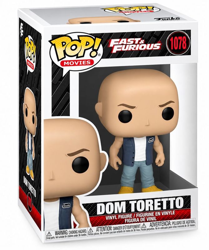 Funko Pop! Movies #1078 Fast & Furious Dom Toretto