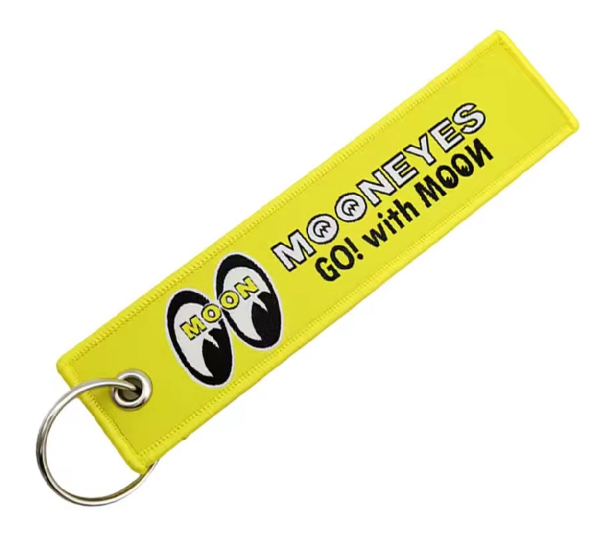 Mooneyes Go With Moon Keyring