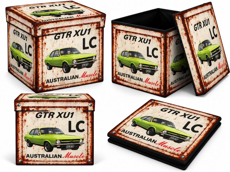 Holden LC GTR-XU1 Foldable Storage Ottoman