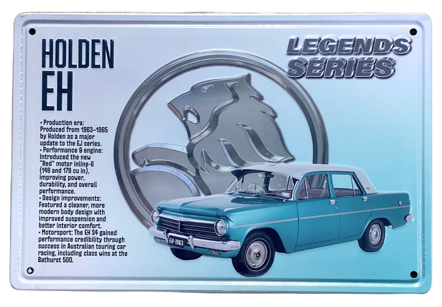 Holden EH Legends Series 30cm x 20cm Tin Sign