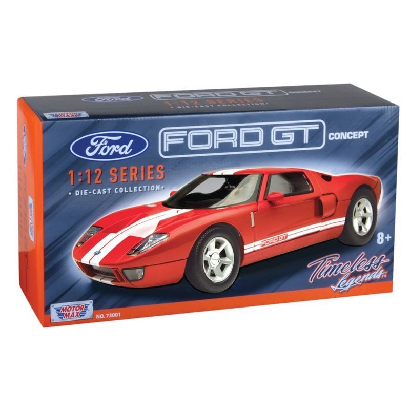 Timeless Legends – Ford GT Concept (Closed Box) 1:12 Scale Diecast Vehicle Timeless Legends – Ford GT Concept (Closed Box) 1:12 Scale Diecast Vehicle