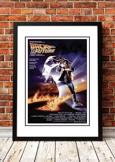Back to the Future' Framed 1980's Movie Poster! Back to the Future' Framed 1980's Movie Poster!
