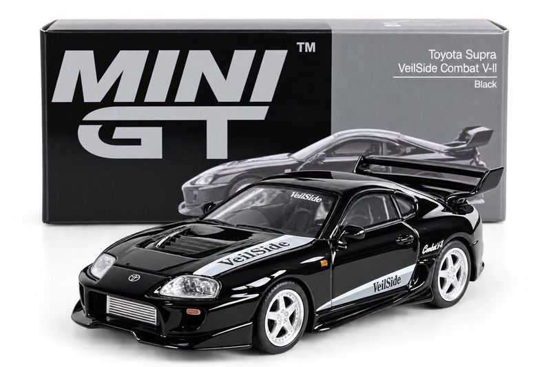 Mini GT Toyota Supra VeilSide Combat V-II Black